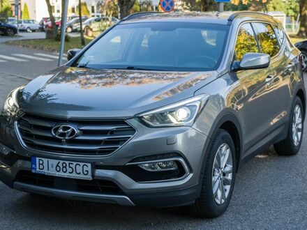 Хендай Санта Фе 2018 у Європі на Automoto.ua Сірий Хендай Санта Фе, об'ємом двигуна 2 л та пробігом 94 тис. км за 76200 $, фото 1 на Automoto.ua