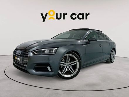 Ауди А5 2019 в Европе на Automoto.ua Серый Ауди А5, объемом двигателя 1.98 л и пробегом 97 тыс. км за 31242 $, фото 1 на Automoto.ua