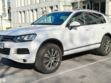 Фольксваген Туарег 2014 в Европе на Automoto.ua Белый Фольксваген Туарег, объемом двигателя 3.6 л и пробегом 139 тыс. км за 57900 $, фото 1 на Automoto.ua