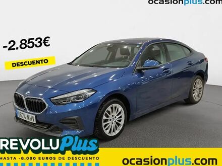 БМВ 218 2023 у Європі на Automoto.ua Синій БМВ 218, об'ємом двигуна 1.5 л та пробігом 55 тис. км за 26840 $, фото 1 на Automoto.ua
