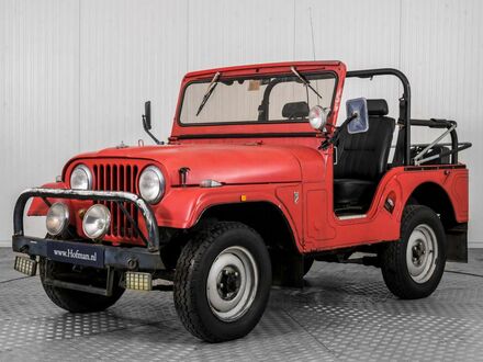 Джип CJ-5 1966 у Європі на Automoto.ua Червоний Джип CJ-5, об'ємом двигуна 2.2 л та пробігом 74 тис. км за 6900 $, фото 1 на Automoto.ua
