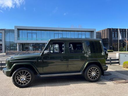 Мерседес Г 350 2019 в Европе на Automoto.ua Зеленый Мерседес Г 350, объемом двигателя 2.93 л и пробегом 127 тыс. км за 107970 $, фото 1 на Automoto.ua