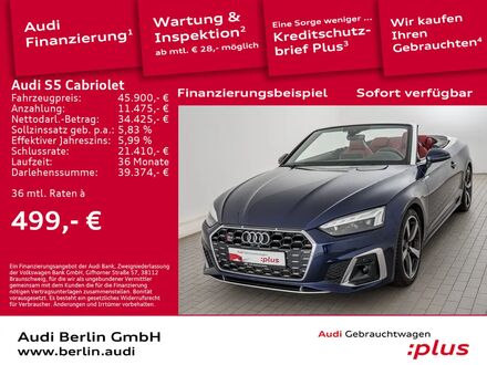 Ауді S5 2021 у Європі на Automoto.ua Синій Ауді S5, об'ємом двигуна 3 л та пробігом 53 тис. км за 53304 $, фото 1 на Automoto.ua