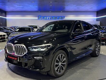 БМВ Х6 2021 в Европе на Automoto.ua Черный БМВ Х6, объемом двигателя 2.99 л и пробегом 80 тыс. км за 71867 $, фото 1 на Automoto.ua