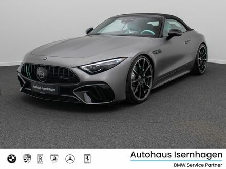Мерседес СЛ 63 АМГ 2022 у Європі на Automoto.ua Сірий Мерседес СЛ 63 АМГ, об'ємом двигуна 3.98 л та пробігом 19 тис. км за 210575 $, фото 1 на Automoto.ua