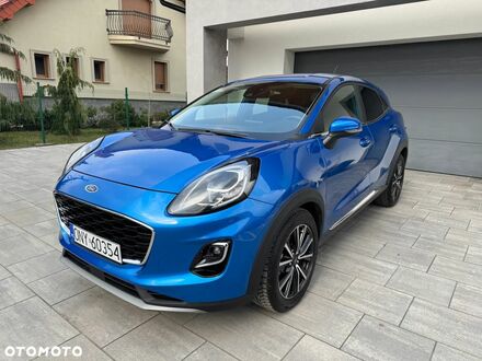 Форд Пума 2022 в Европе на Automoto.ua Синий Форд Пума, объемом двигателя 1 л и пробегом 9 тыс. км за 19347 $, фото 1 на Automoto.ua