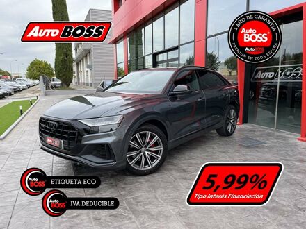 Ауди Q8 2019 в Европе на Automoto.ua Серый Ауди Q8, объемом двигателя 2.97 л и пробегом 99 тыс. км за 62900 $, фото 1 на Automoto.ua