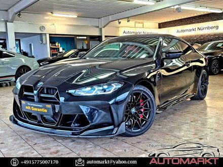 БМВ M4 2022 в Европе на Automoto.ua Черный БМВ M4, объемом двигателя 2.99 л и пробегом 27 тыс. км за 82943 $, фото 1 на Automoto.ua