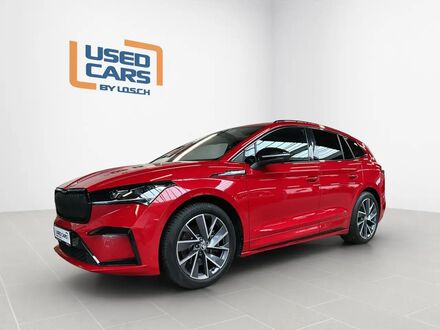 Шкода Enyaq 2021 в Европе на Automoto.ua Красный Шкода Enyaq, объемом двигателя 0 л и пробегом 59 тыс. км за 32999 $, фото 1 на Automoto.ua