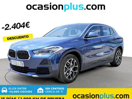 БМВ X2 2021 в Европе на Automoto.ua Синий БМВ X2, объемом двигателя 1.5 л и пробегом 72 тыс. км за 27630 $, фото 1 на Automoto.ua