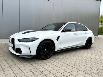 БМВ М3 2023 в Европе на Automoto.ua Белый БМВ М3, объемом двигателя 2.99 л и пробегом 16 тыс. км за 130794 $, фото 1 на Automoto.ua