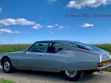 Ситроен SM 1973 в Европе на Automoto.ua Серый Ситроен SM, объемом двигателя 2.7 л и пробегом 107 тыс. км за 48109 $, фото 1 на Automoto.ua