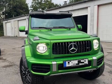 Мерседес Г63 АМГ 2023 в Европе на Automoto.ua Зеленый Мерседес Г63 АМГ, объемом двигателя 3.98 л и пробегом 3 тыс. км за 317481 $, фото 1 на Automoto.ua