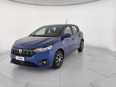 Дачия Сандеро 2021 в Европе на Automoto.ua Синий Дачия Сандеро, объемом двигателя 1 л и пробегом 46 тыс. км за 12770 $, фото 1 на Automoto.ua