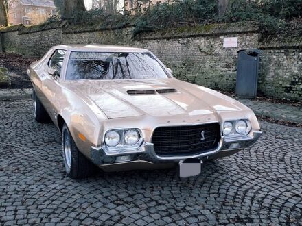 Форд Гран Торино 1972 в Европе на Automoto.ua Золотой Форд Гран Торино, объемом двигателя 4.1 л и пробегом 48 тыс. км за 18578 $, фото 1 на Automoto.ua