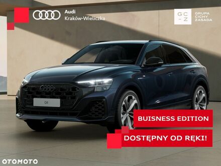 Ауди Q8 2025 в Европе на Automoto.ua Синий Ауди Q8, объемом двигателя 3 л и пробегом 1 тыс. км за 421160 $, фото 1 на Automoto.ua