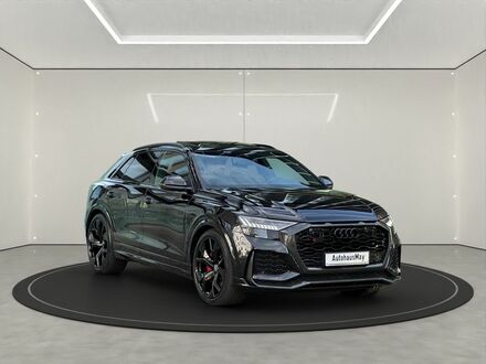 Ауди RS Q8 2021 в Европе на Automoto.ua Черный Ауди RS Q8, объемом двигателя 4 л и пробегом 100 тыс. км за 96647 $, фото 1 на Automoto.ua