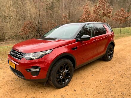 Красный Ленд Ровер Discovery Sport, объемом двигателя 2 л и пробегом 154 тыс. км за 21196 $, фото 1 на Automoto.ua