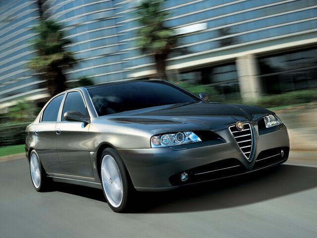 Альфа Ромео 166, Седан 1998 - 2006 Alfa  2.0 i V6 MT (205 Hp)