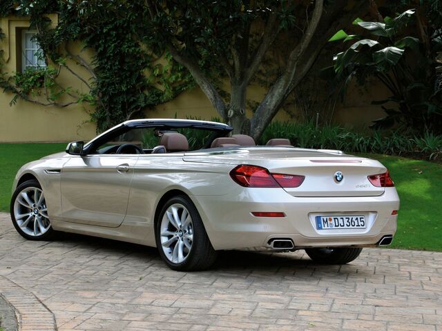 БМВ 6 Серия, Кабриолет 2011 - н.в. (F13) Convertible 640d