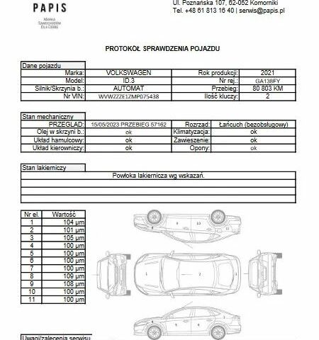 Фольксваген ID.3, об'ємом двигуна 0 л та пробігом 81 тис. км за 20518 $, фото 30 на Automoto.ua