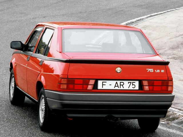 Альфа Ромео 75, Седан 1990 - 1992 Alfa  3.0 V6 (162.B6C)