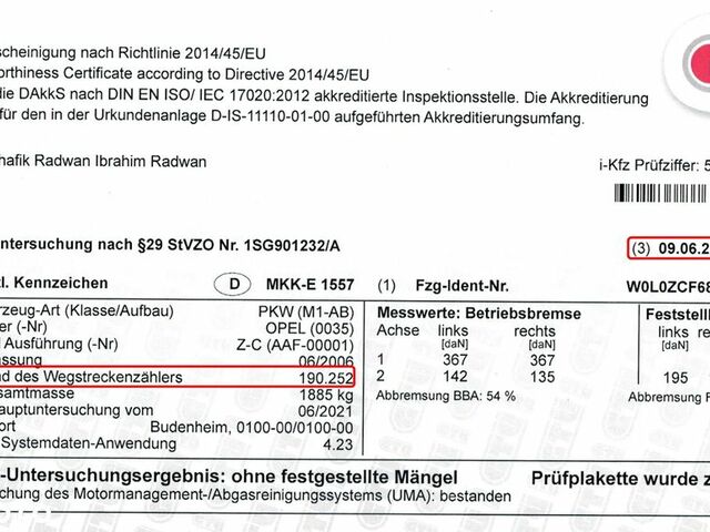 Опель Вектра, объемом двигателя 1.8 л и пробегом 214 тыс. км за 3661 $, фото 35 на Automoto.ua