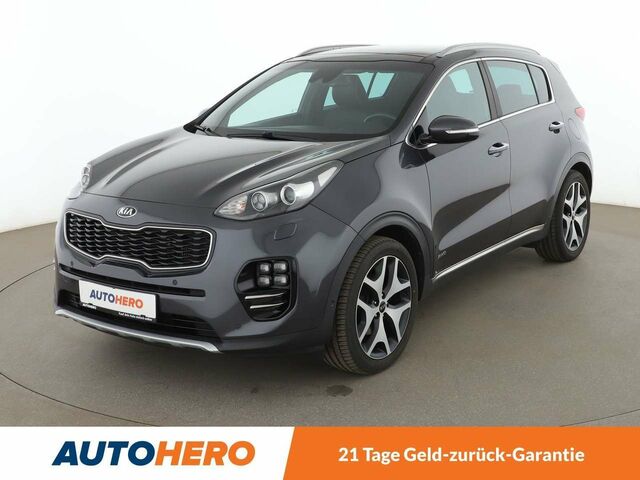 Серый Киа Sportage, объемом двигателя 2 л и пробегом 79 тыс. км за 22575 $, фото 1 на Automoto.ua