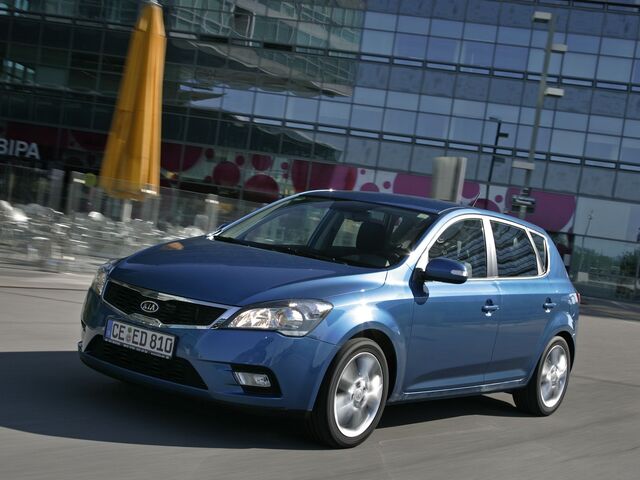 Киа Сид, Хэтчбек 2007 - 2012 1.6D (90 hp)