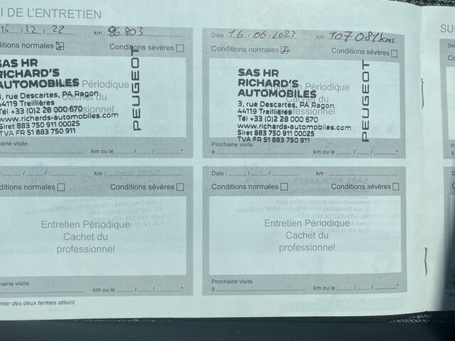 Сірий Пежо 5008, об'ємом двигуна 1.5 л та пробігом 115 тис. км за 26370 $, фото 14 на Automoto.ua