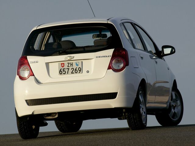 Шевроле Авео, Хэтчбек 2008 - 2011 Hatchback 3d 1.2 i (84)