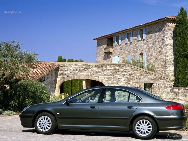 Пежо 607, Седан 2000 - 2004 3.0 i V6 AT (207 Hp)