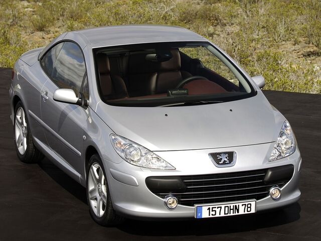 Пежо 307, Купе 2003 - 2008 CC 2.0 i 16V MT (136 Hp)