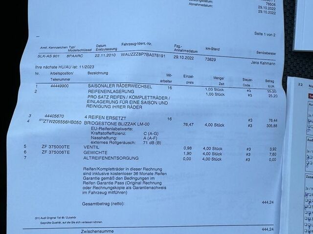 Ауді А3, об'ємом двигуна 1.97 л та пробігом 85 тис. км за 7970 $, фото 39 на Automoto.ua