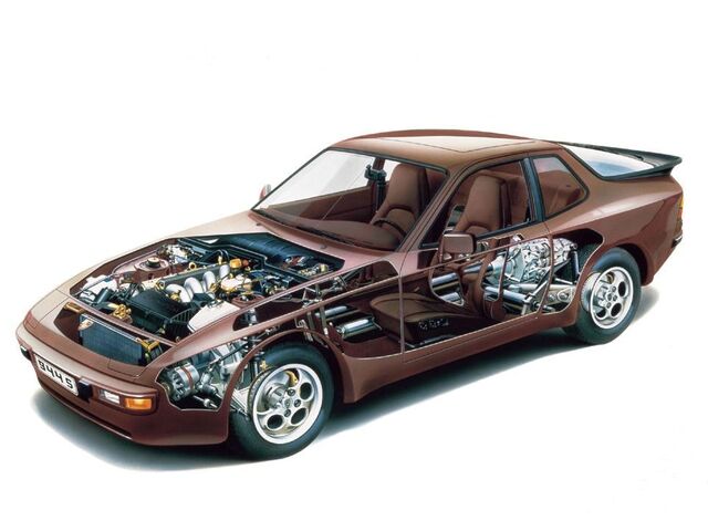 Порше 944, Купе 1985 - 1988 2.5 i MT Turbo (230 Hp)