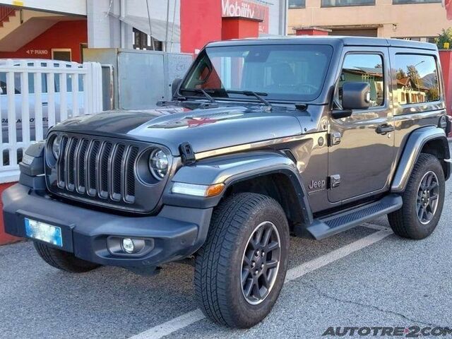 Джип Wrangler 2021 у Європі на Automoto.ua Сірий Джип Wrangler, об'ємом двигуна 2 л та пробігом 130 тис. км за 36500 $, фото 1 на Automoto.ua
