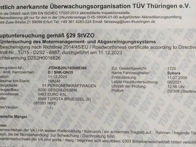 Тойота Пріус, об'ємом двигуна 1.5 л та пробігом 201 тис. км за 4298 $, фото 10 на Automoto.ua