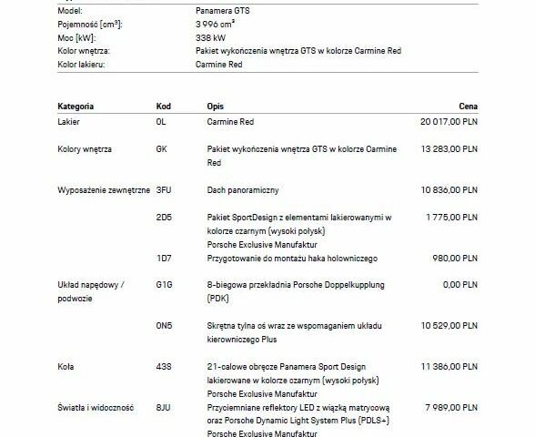 Порше Panamera, об'ємом двигуна 4 л та пробігом 119 тис. км за 116624 $, фото 35 на Automoto.ua