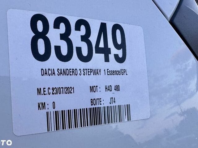 Дачія Sandero StepWay, об'ємом двигуна 1 л та пробігом 31 тис. км за 6479 $, фото 18 на Automoto.ua