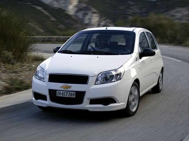 Шевроле Авео, Хетчбек 2008 - 2011 Hatchback 3d 1.2 i (84)