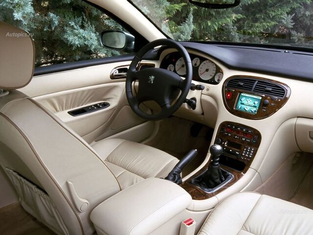 Пежо 607, Седан 2000 - 2010 3.0 i V6 AT (211 Hp)