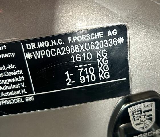 Порше Boxster, об'ємом двигуна 2.48 л та пробігом 72 тис. км за 11210 $, фото 6 на Automoto.ua