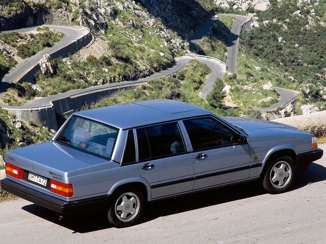 Вольво 740, Седан 1989 - 1990 2,3 Turbo (165)