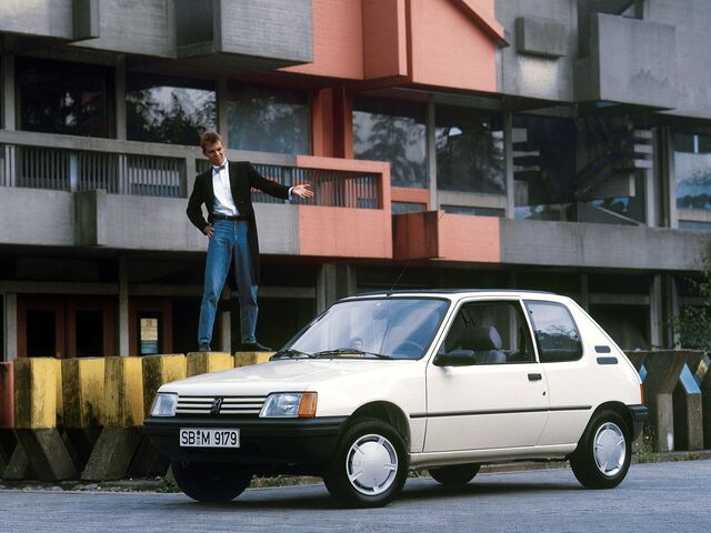 Пежо 205, Хетчбек 1986 - 1998 II (20A/C) 1.6 GTI