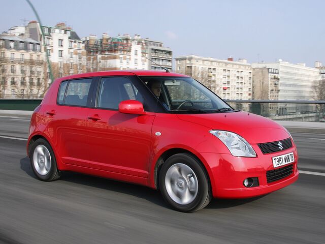 Сузукі Свифт, Хетчбек 2004 - 2010 III 1.5 i 16V (102 Hp)