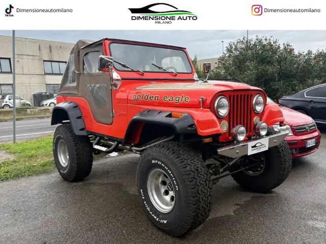 Джип CJ-5 1974 у Європі на Automoto.ua Помаранчевий Джип CJ-5, об'ємом двигуна 4.98 л та пробігом 119 тис. км за 34904 $, фото 1 на Automoto.ua