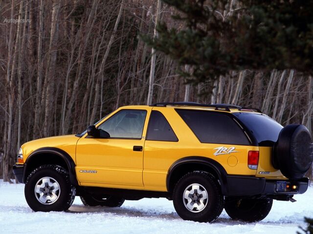 Шевроле Блейзер, Позашляховик / Кросовер 1994 - н.в. II 4.3 i V6 (5 dr) 4 WD