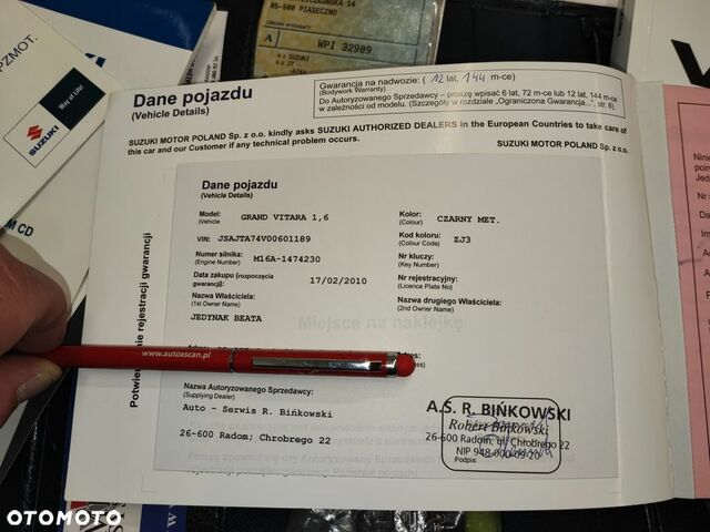 Сузукі Гранд Вітара, об'ємом двигуна 1.59 л та пробігом 116 тис. км за 7192 $, фото 25 на Automoto.ua