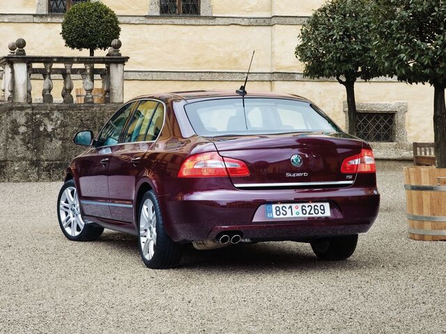 Шкода Суперб, Седан 2008 - н.в. II 2,0 TDI (170)