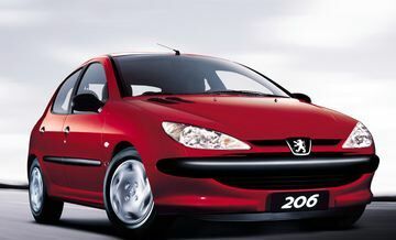 Пежо 206, Хэтчбек 1998 - 2010 1.4 i MT 3-door (75 Hp)